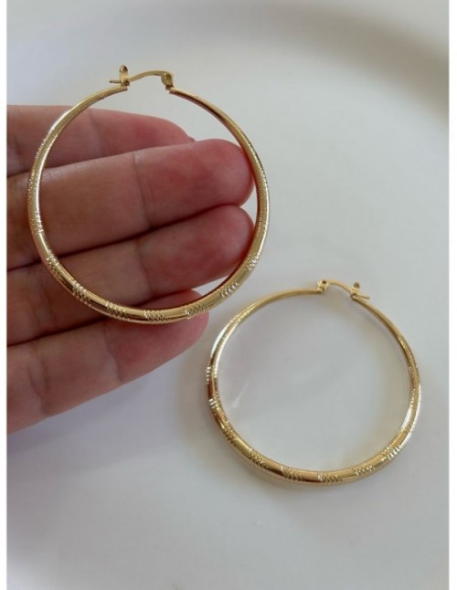 AROS BAÑADOS EN ORO ARGOLLAS