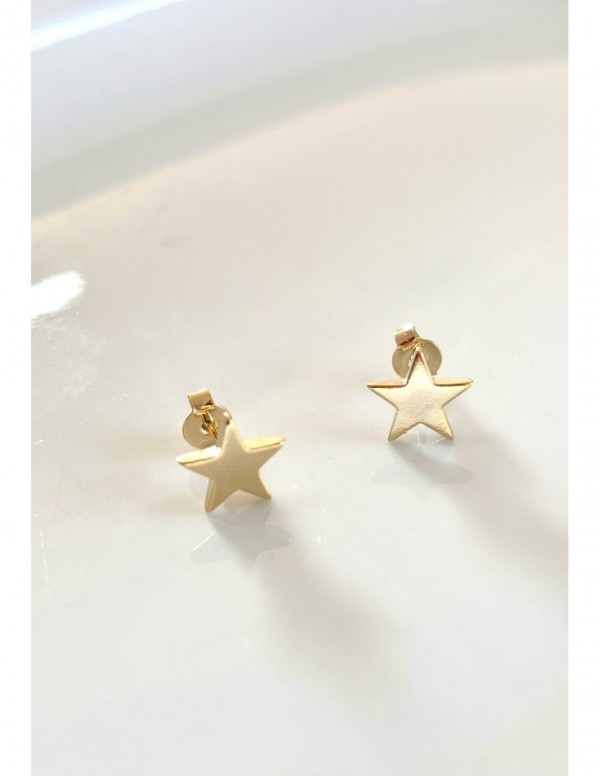 AROS BAÑADOS EN ORO ESTRELLAS