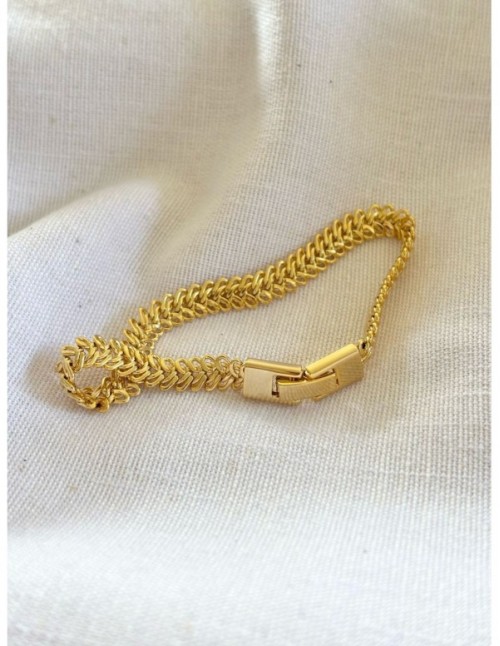 PULSERAS BAÑADAS EN ORO 19 CMS