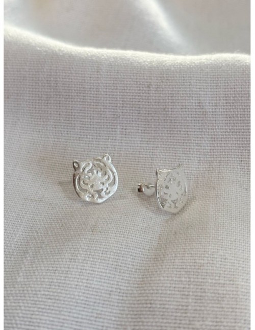 AROS BAÑADOS EN PLATA TIGRE