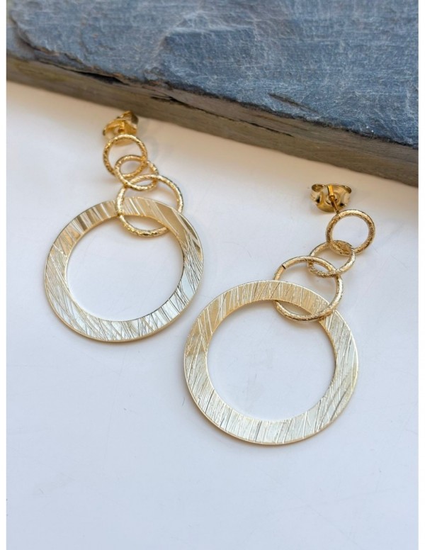AROS BAÑADOS EN ORO
