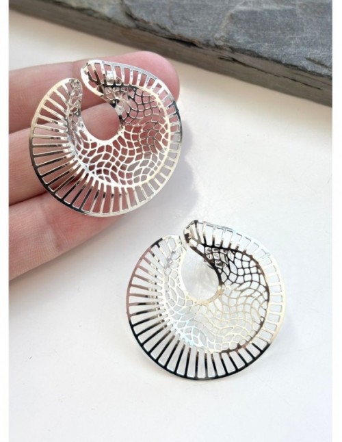 AROS BAÑADOS EN PLATA