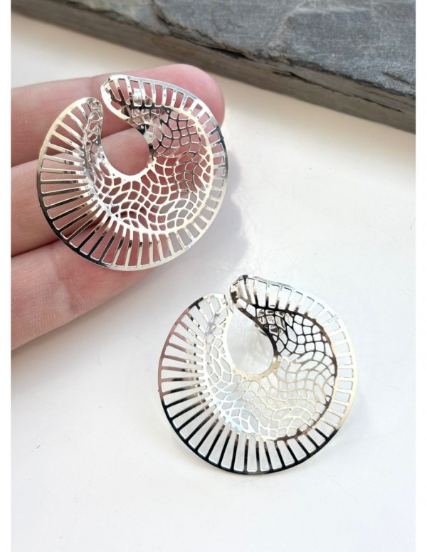 AROS BAÑADOS EN PLATA