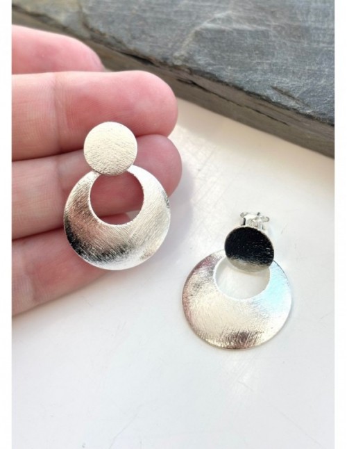 AROS BAÑADOS EN PLATA