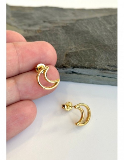 AROS BAÑADOS EN ORO LUNA