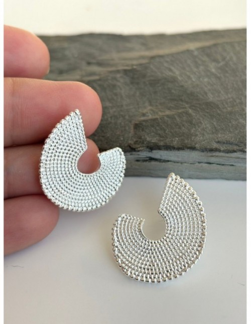 AROS BAÑADOS EN PLATA