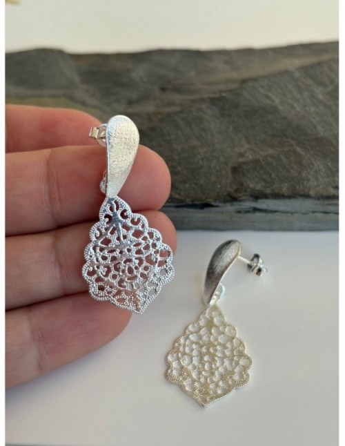 AROS BAÑADOS EN PLATA