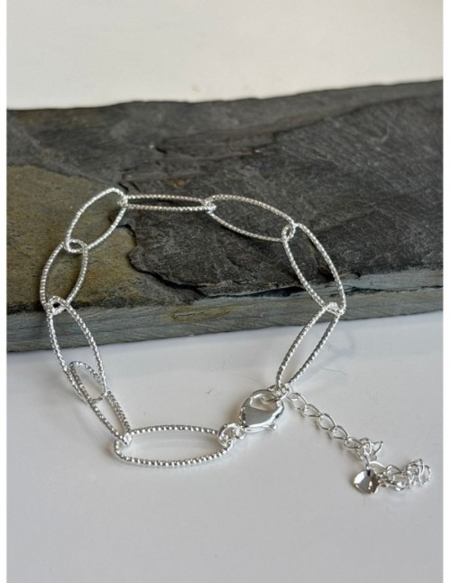 PULSERA BAÑADA EN PLATA