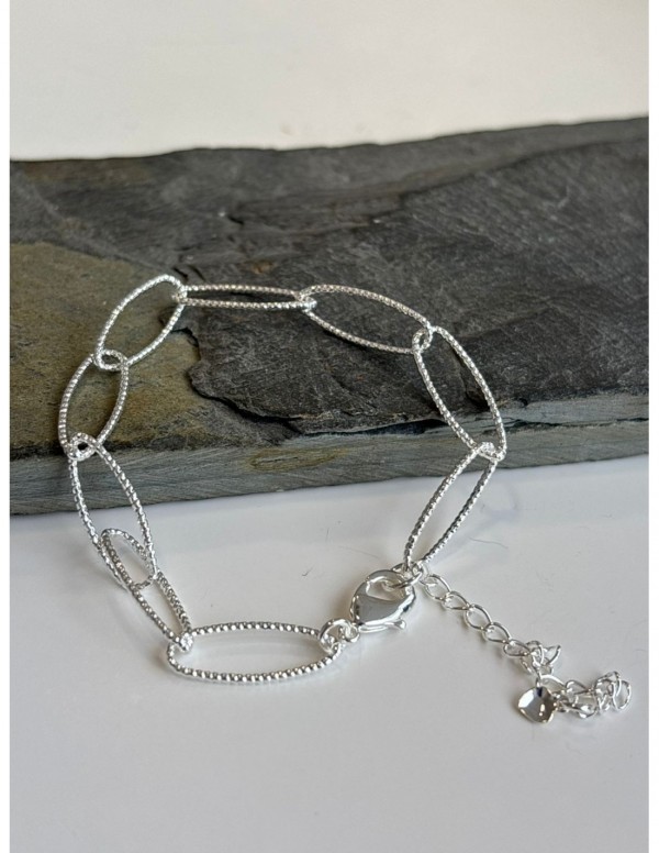PULSERA BAÑADA EN PLATA