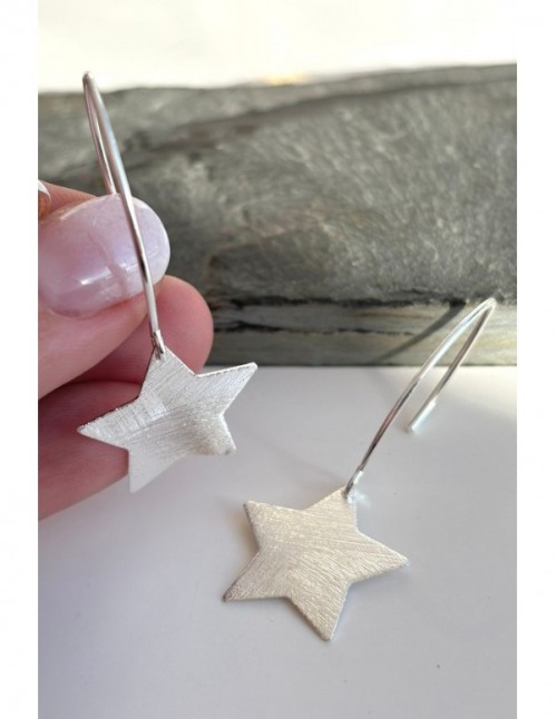 AROS BAÑADOS EN PLATA ESTRELLA