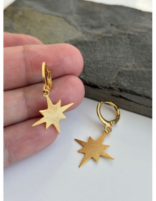 AROS BAÑADOS EN ORO ESTRELLA GUÍA