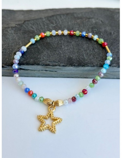 PULSERA BAÑADA EN ORO ESTRELLA