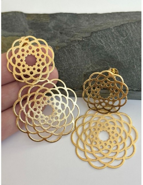 AROS BAÑADOS EN ORO