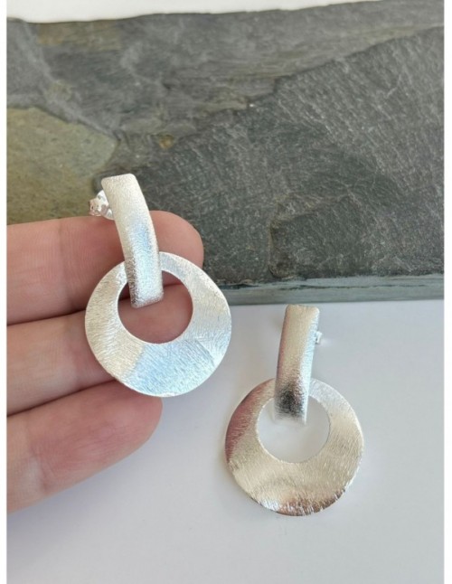 AROS BAÑADOS EN PLATA