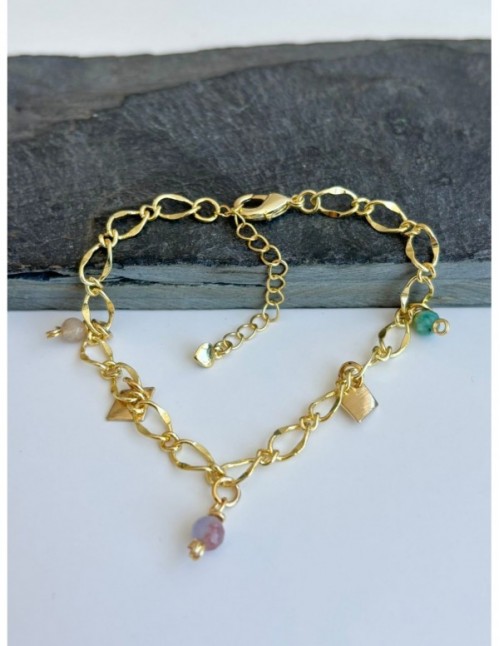 PULSERA BAÑADA EN ORO