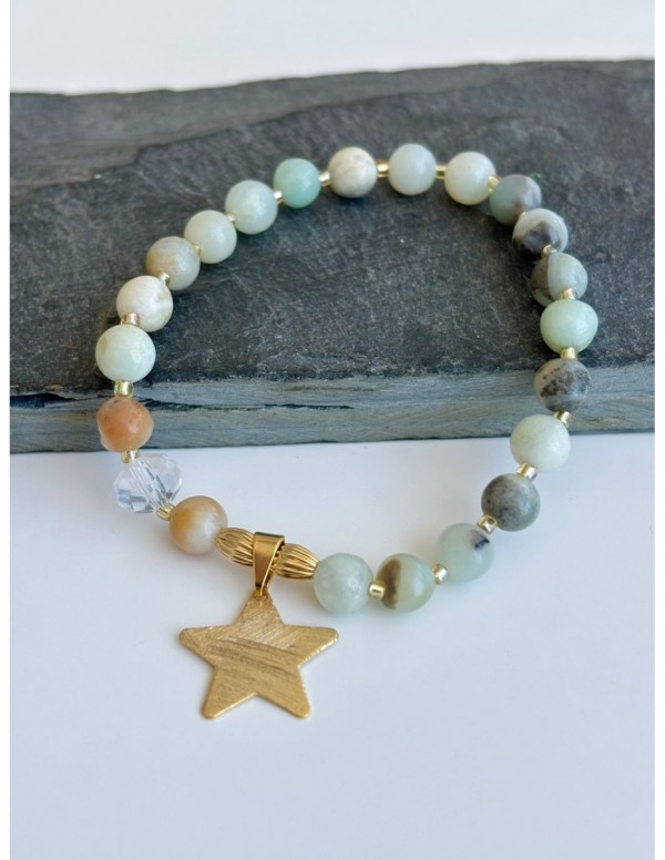 PULSERA BAÑADA EN ORO ESTRELLA