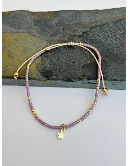 PULSERA BAÑADA EN ORO ESTRELLA