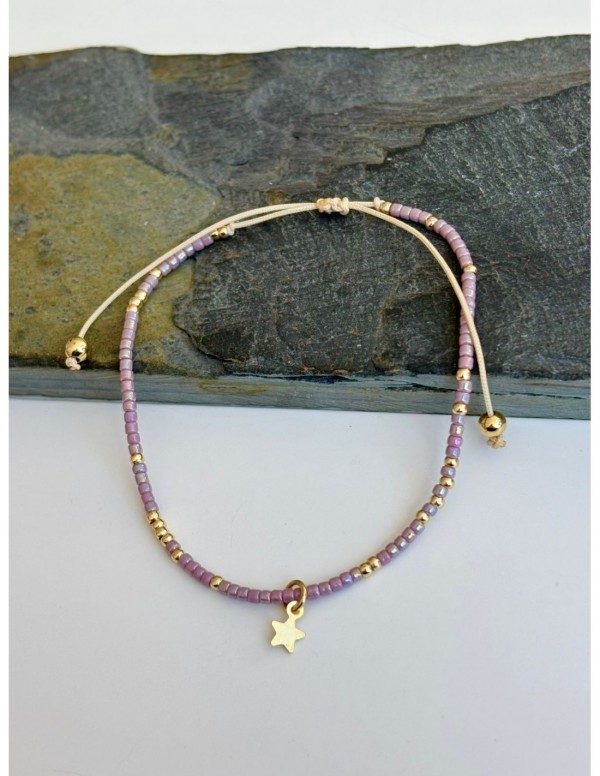 PULSERA BAÑADA EN ORO ESTRELLA