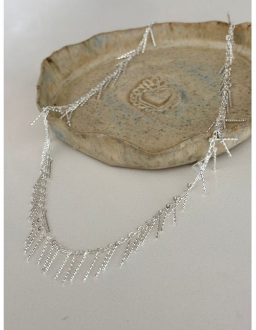 COLLAR BAÑADO EN PLATA