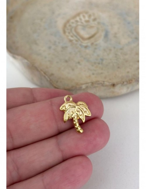 DIJE BAÑADO EN ORO PALMERA