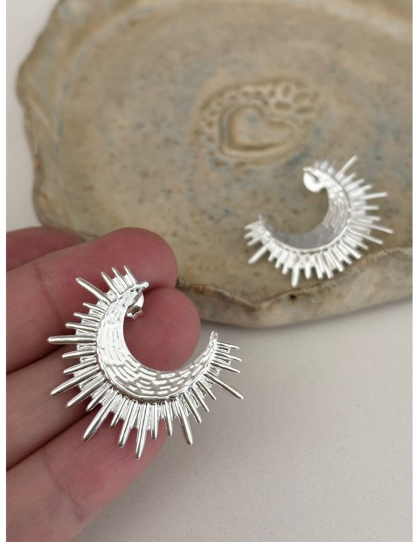 AROS BAÑADOS EN PLATA