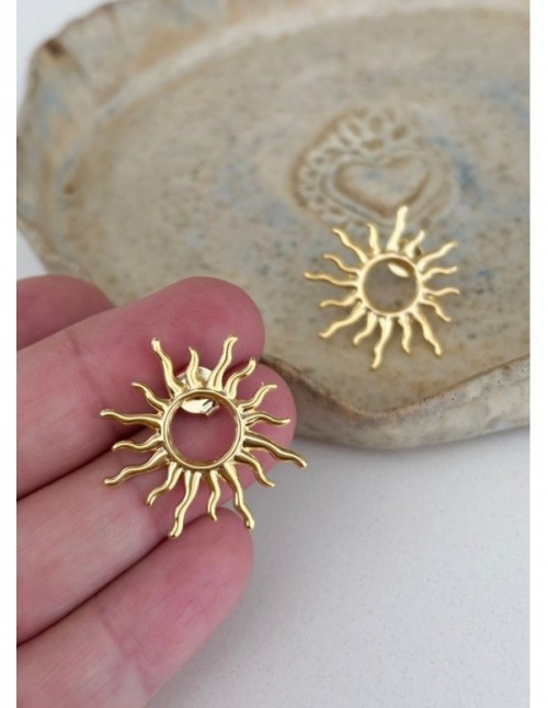 AROS BAÑADOS EN ORO SOL