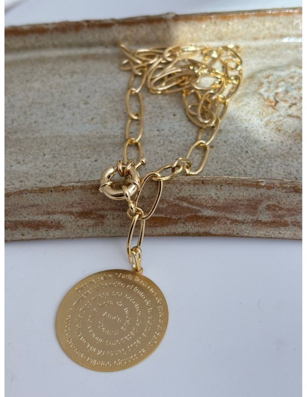 COLLAR BAÑADO EN ORO