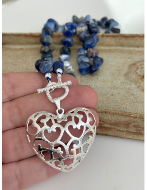 COLLAR BAÑADO EN PLATA