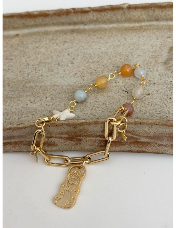 PULSERA BAÑADA EN ORO