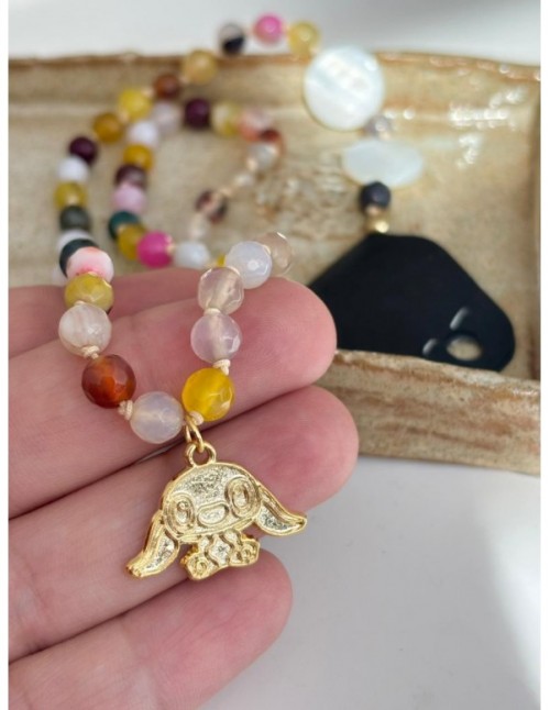 COLLARES BAÑADO EN ORO STICH