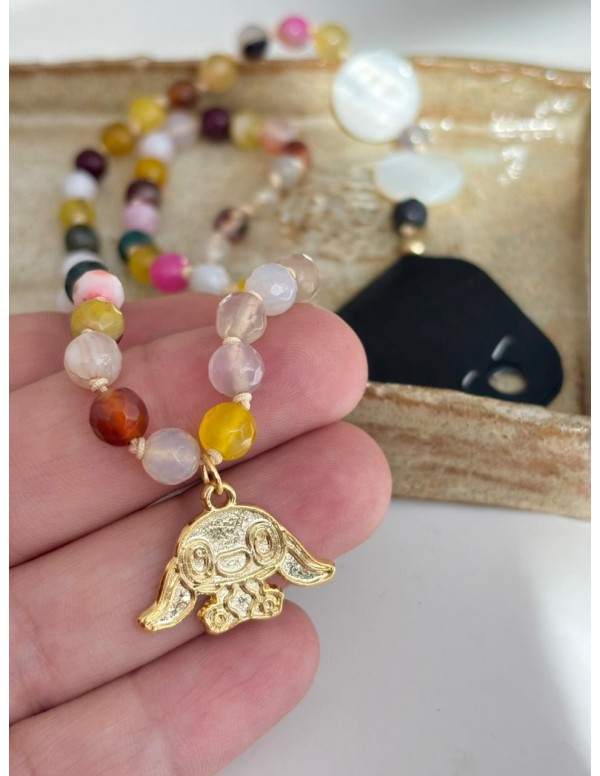 COLLARES BAÑADO EN ORO STICH