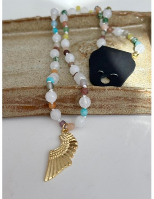 COLLARES BAÑADO EN ORO ALA