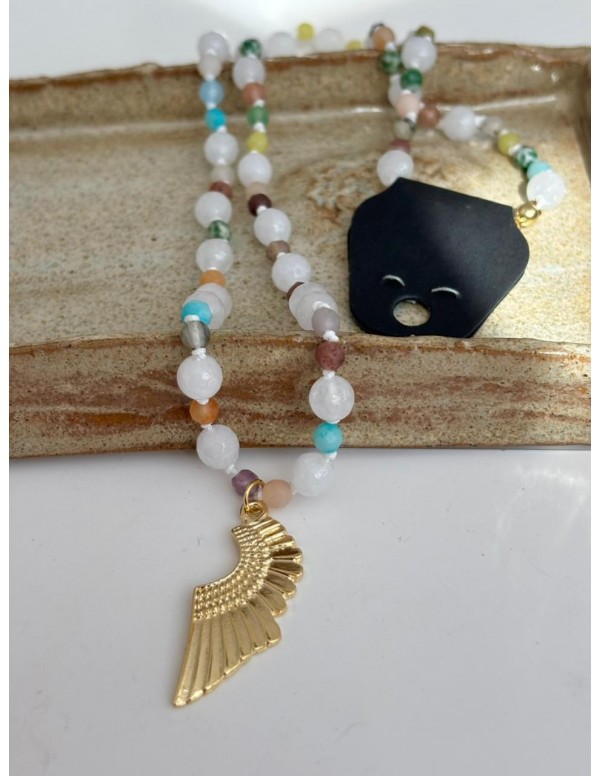 COLLARES BAÑADO EN ORO ALA