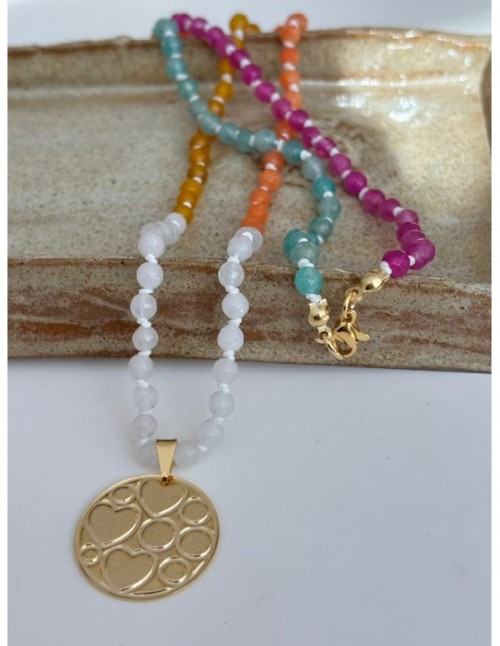 COLLARES BAÑADO EN ORO