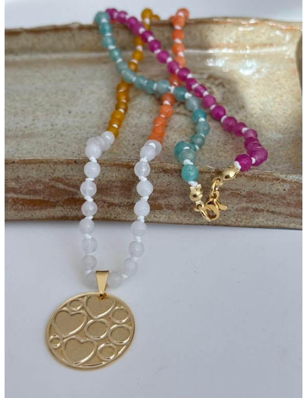 COLLARES BAÑADO EN ORO