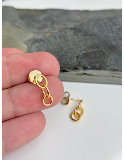 AROS BAÑADOS EN ORO