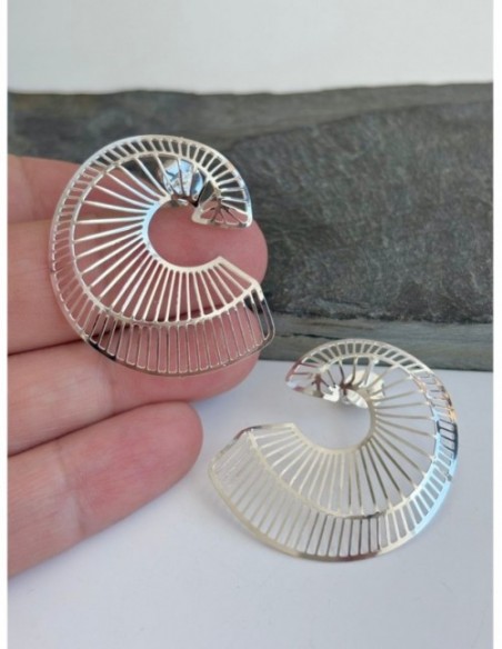 AROS BAÑADOS EN PLATA