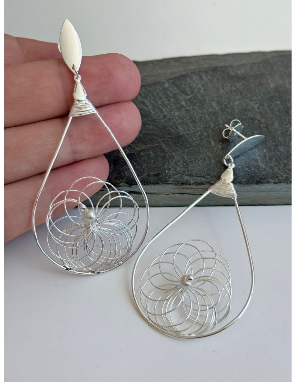 AROS BAÑADOS EN PLATA