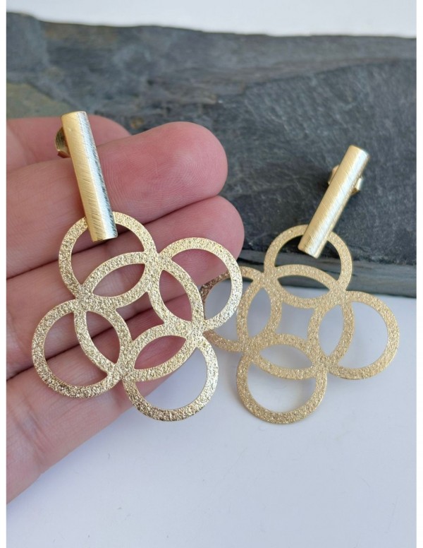 AROS BAÑADOS EN ORO