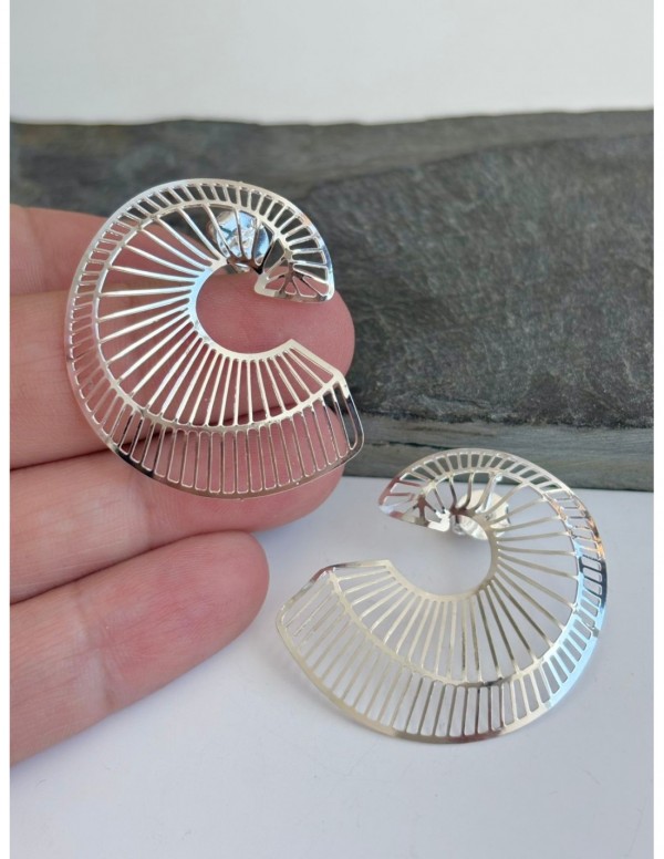 AROS BAÑADOS EN PLATA