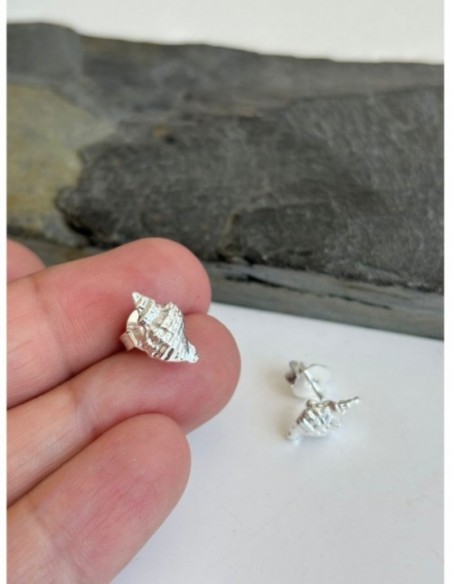 AROS BAÑADOS EN PLATA CONCHA