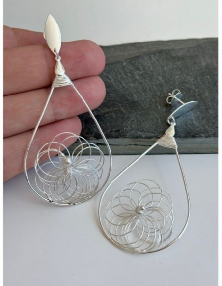 AROS BAÑADOS EN PLATA