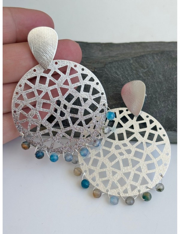 AROS BAÑADOS EN PLATA