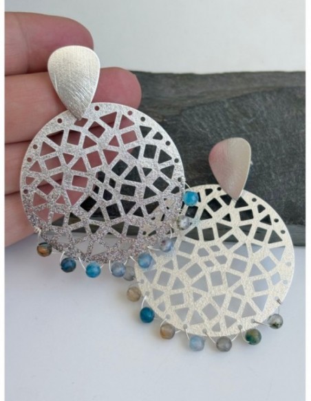 AROS BAÑADOS EN PLATA