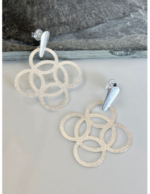 AROS BAÑADOS EN PLATA