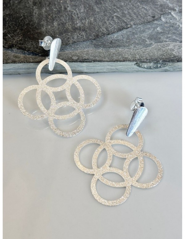 AROS BAÑADOS EN PLATA