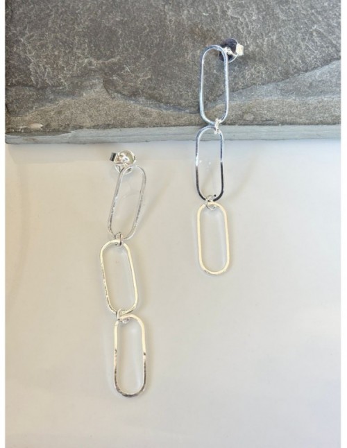 AROS BAÑADOS EN PLATA