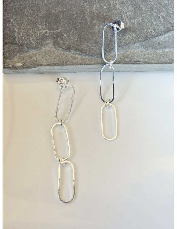 AROS BAÑADOS EN PLATA