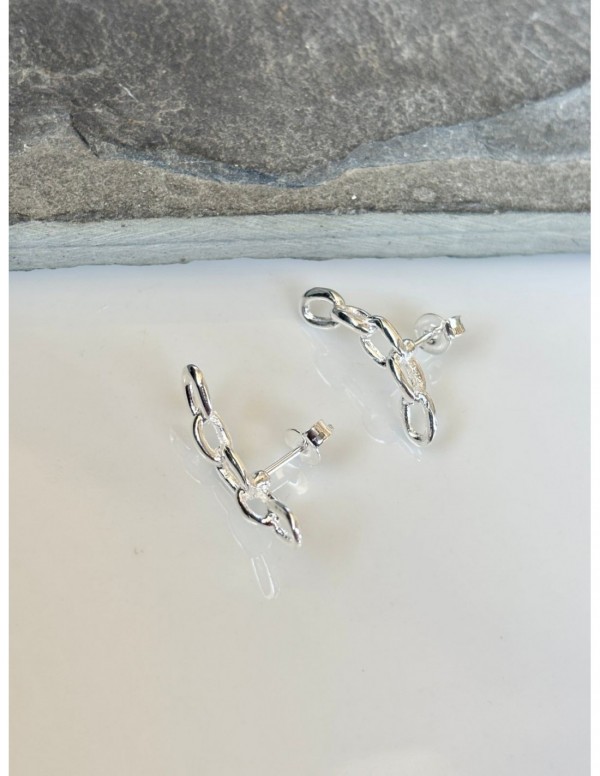 AROS BAÑADOS EN PLATA TREPADOR