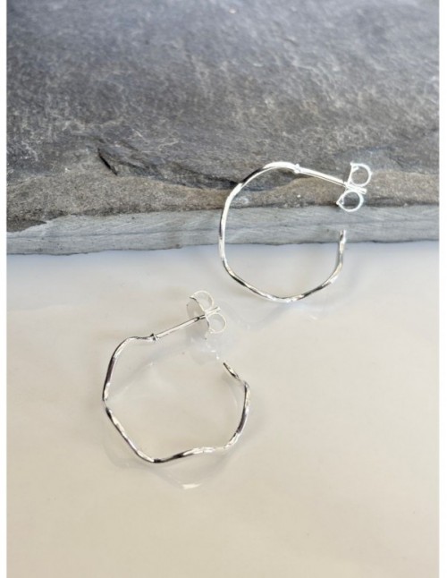 AROS BAÑADOS EN PLATA